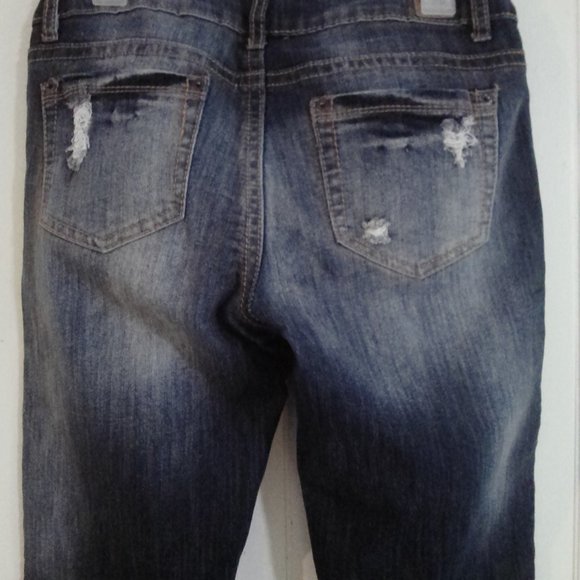 ZCO JEANS PATCHWORK DISTRESSED JEANS 11 - Picture 2 of 10
